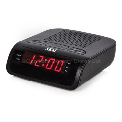Akai Alarm Clock Radio With LED Display AM/FM